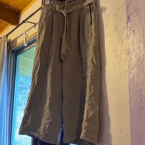 American Eagle Moss Green Flow Pants